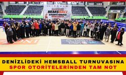 Denizli Dev Katılımlı Hemsball Turnuvasına İmza Attı