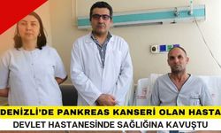 Pankreas Kanseri Hasta Ameliyatla Sağlığına Kavuştu