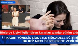 Kadına yönelik şiddetle mücadele eğitimi Pamukkalede verildi