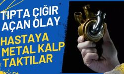 Tıp tarihinde çığır açan olay! Metal kalp taktılar