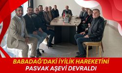 Babadağ'daki ihtiyaç sahiplerine sıcak yemek PASVAK'tan gelecek