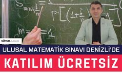 Ödüllü pisagor matematik sınavı Denizli'de yapılacak