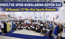Denizli Sporla Büyüyor: 7’den 70’e 137 Bin Kişi Spor Kurslarına Katıldı