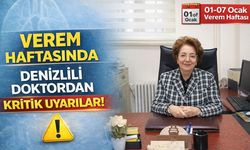 Denizli’de Verem Alarmı: Erken Tanı ve Tedavi Vurgusu Yapıldı