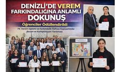 Denizli’de Verem Farkındalığına Anlamlı Dokunuş: Öğrenciler Ödüllendirildi