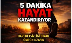 Günde Sadece 5 Dakika Yürümekle Ömrünü Uzatmanın Bilimsel Yolu: “Hareketsizlikten Kurtul, Yaşam Süresini Uzat!”