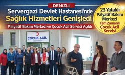 Denizli’de Sağlığa Yeni Yatırım: Palyatif Bakım ve Çocuk Acil Hizmete Girdi