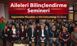 Denizli’de “Narkotik Anne” Semineri: Bağımlılıkla Mücadelede Annelerin Rolü Anlatıldı