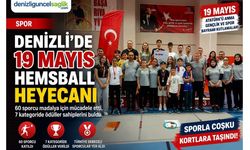 Denizli’de 19 Mayıs Coşkusu Hemsball Turnuvasıyla Yaşandı