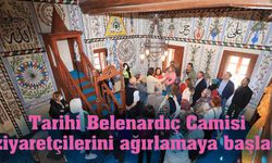 Tarihi Belenardıç Camisi ziyaretçilerini ağırlamaya başladı