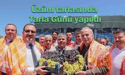 Üzüm tarlasında Tarla Günü yapıldı