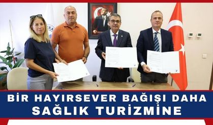 Hayırseverlerin bağışı sağlık turizmine yeni pencere açacak