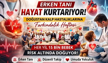 Her Yıl 15 Bin Bebek Doğuştan Kalp Hastalığıyla Doğuyor