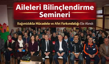 Denizli’de “Narkotik Anne” Semineri: Bağımlılıkla Mücadelede Annelerin Rolü Anlatıldı