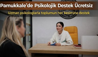 Pamukkale Belediyesi’nden Ücretsiz Psikolojik Danışmanlık Hizmeti