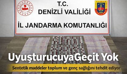 Denizli Jandarmasından Uyuşturucu Operasyonu: Gençleri Tehdit Eden Bonzai ve Sentetik Maddeler Yakalandı