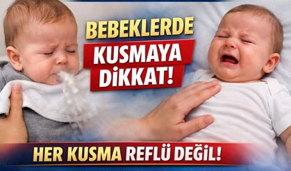 Bebeklerde Kusma Görülünce Panik Yapmayın! Uzmanlardan Reflü Uyarısı