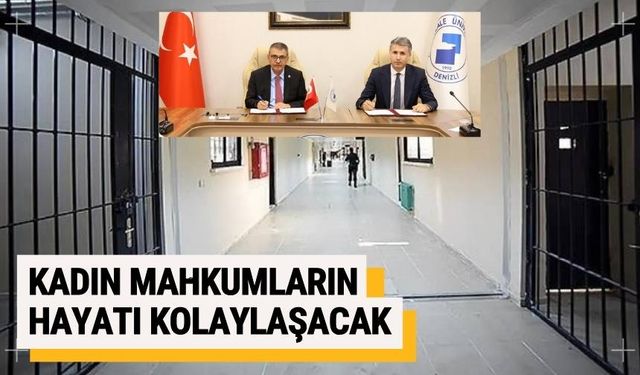 Kadın mahkumların yaşam koşulları bu protokol ile iyileşecek