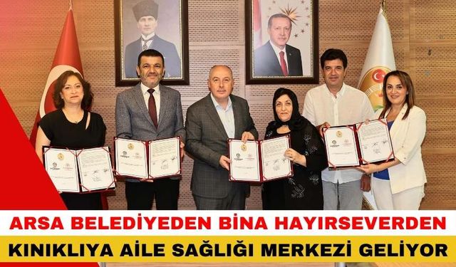 Hayırseverın bağışı belediyeyi ve valiliği bir araya getirdi