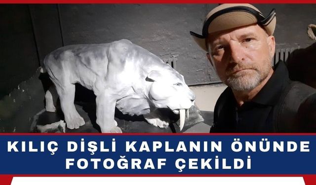 Denizli'de gündem olan kedi türünün önünde fotoğraf çekildi