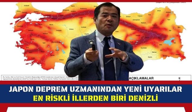 Japon deprem uzmanından açıklamalar, acil önlemler alınmalı!