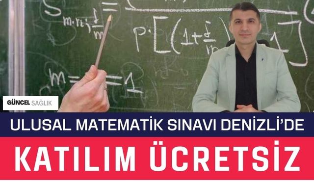 Ödüllü pisagor matematik sınavı Denizli'de yapılacak