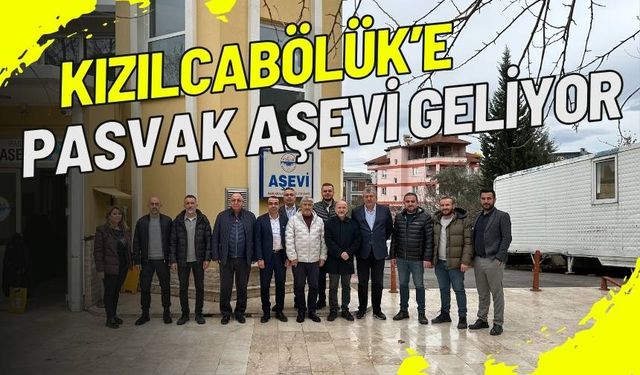 Kızılcabölükte PASVAK aşevi kurulacak, protokol imzalandı