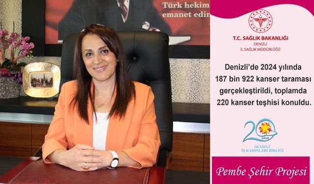 Denizlide kanser taramalarında rekor kırıldı, işte ayrıntılar