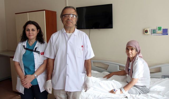 Tüm oranları ters olan hasta doktorlar sayesinde kurtuldu