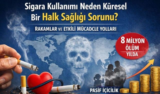 Sigara Kullanımı Neden Küresel Bir Halk Sağlığı Sorunu? Rakamlar ve Etkili Mücadele Yolları