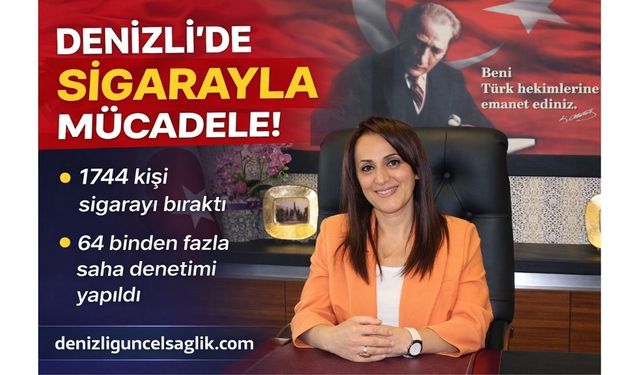 Denizli’de 5 Bin Kişi Sigara Bırakma Polikliniğine Başvurdu: 1744 Kişi Sigarayı Bıraktı