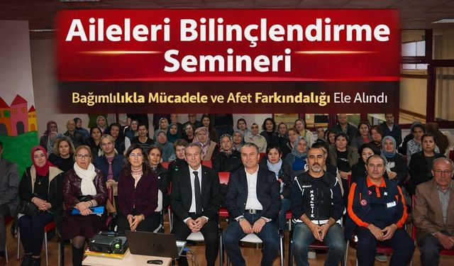 Denizli’de “Narkotik Anne” Semineri: Bağımlılıkla Mücadelede Annelerin Rolü Anlatıldı