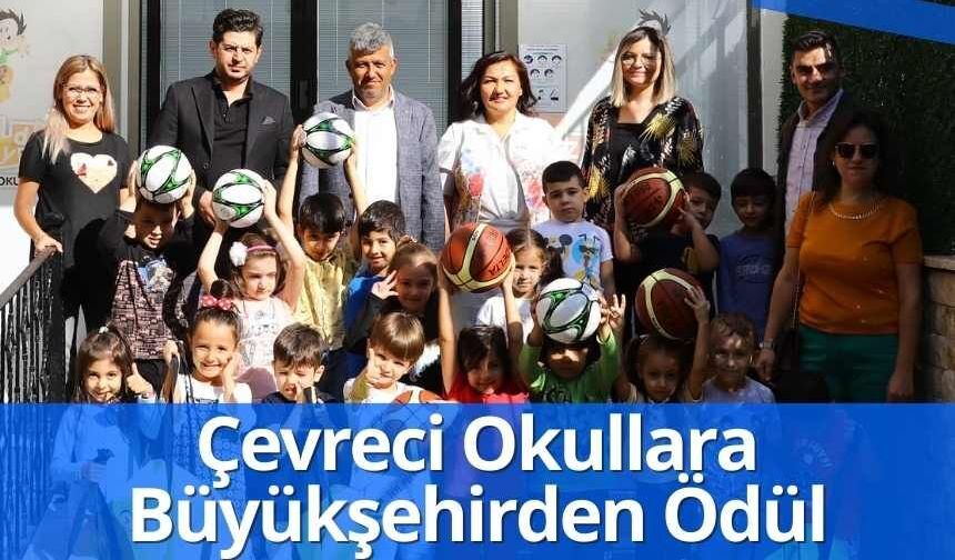 Büyükşehir Çevreci Okulları Ödüllendiriyor