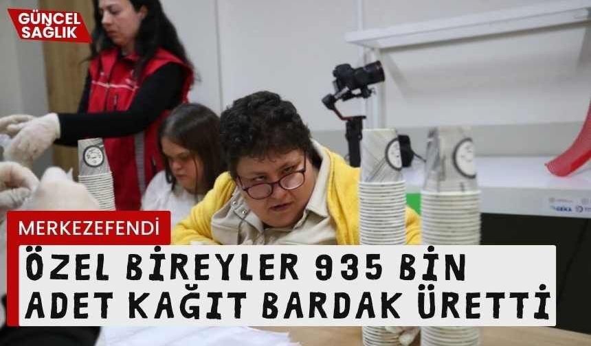 Merkezefendide Özel Bireyler Ülke Ekonomisine Katkı Sağlıyor