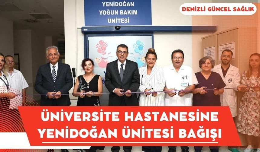 Üniversite Hastanesine Yenidoğan Yoğun Bakım Ünitesi Yatırımı