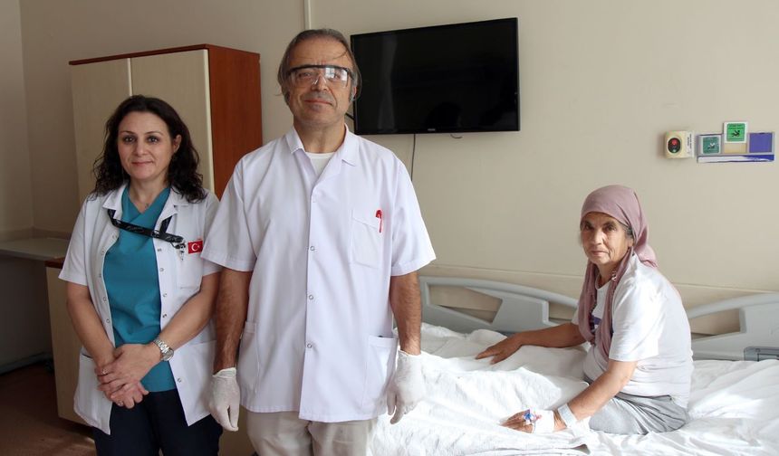 Tüm oranları ters olan hasta doktorlar sayesinde kurtuldu