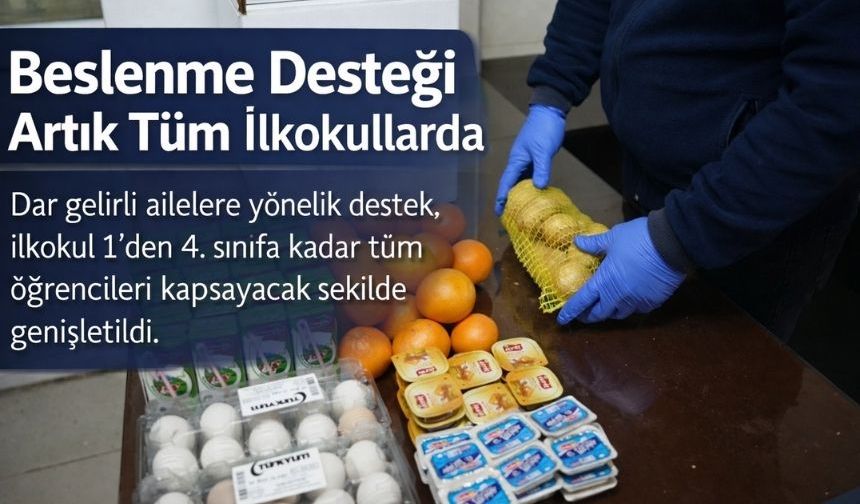 Denizli’de Beslenme Desteği Genişletildi: İlkokulların Tamamı Dahil Edildi