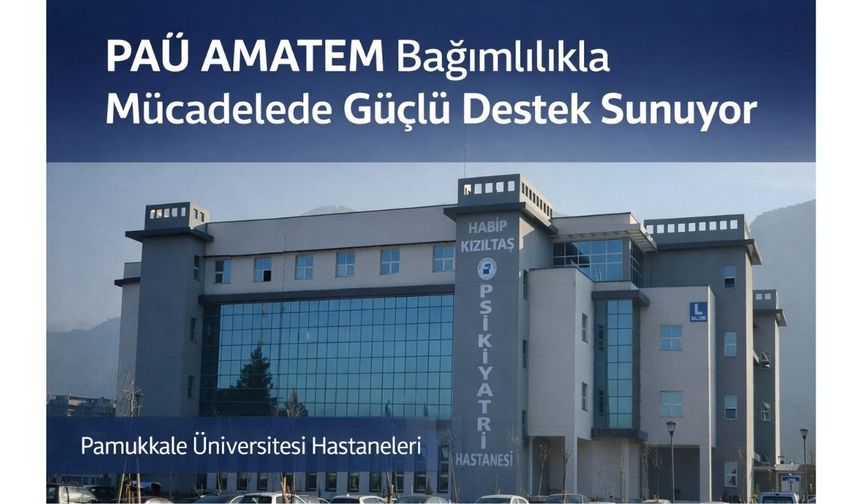 AÜ Hastaneleri AMATEM’den Bağımlılıkla Mücadelede Güçlü Destek