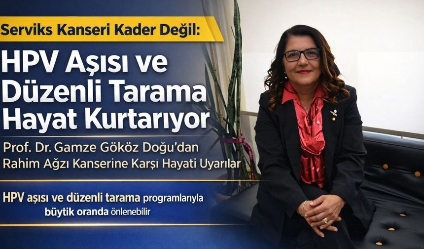 Serviks Kanseri Kader Değil: HPV Aşısı ve Düzenli Tarama Hayat Kurtarıyor