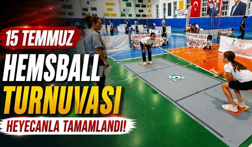 Denizli'de Hemsball Heyecanı! 15 Temmuz Turnuvasında Şampiyonlar Belli Oldu