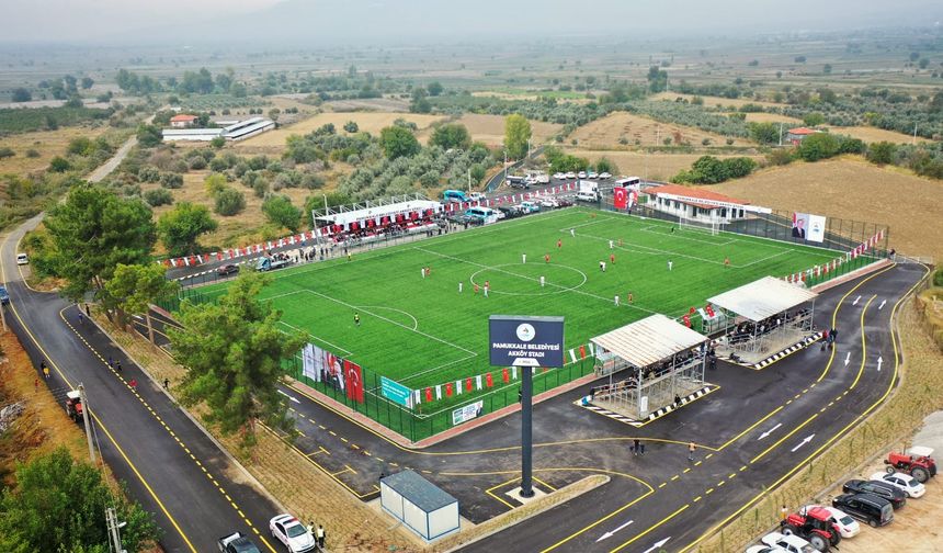 Pamukkale Akköy Stadı Açıldı
