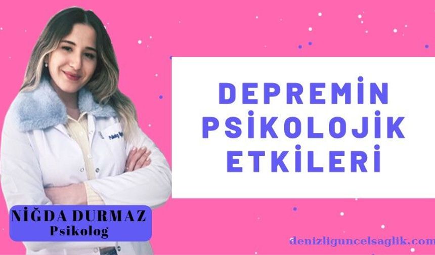Depremin Psikolojik Etkileri