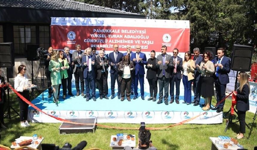 Bölgenin en modern alzheimer merkezi Pamukkalede açıldı