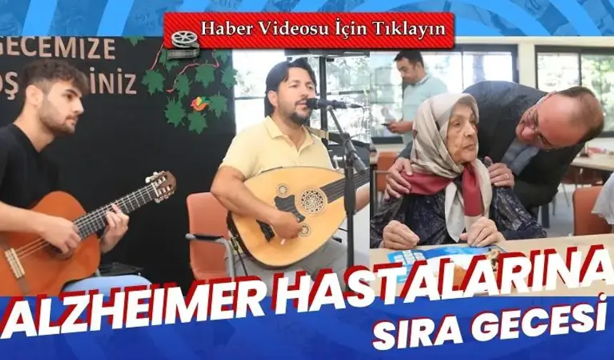 Alzheimer merkezi üyeleri çok mutlu