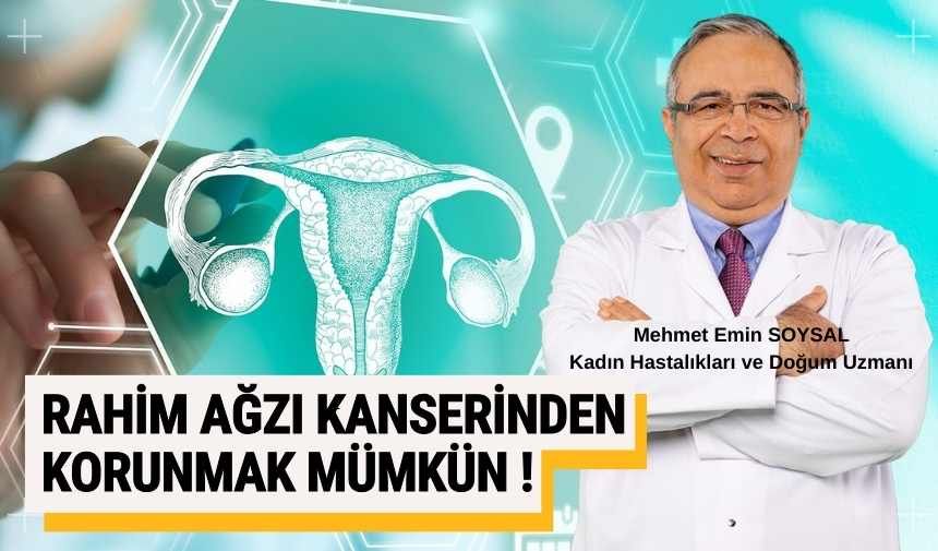 Denizlili Doktordan Rahim Ağzı Kanseri İle İlgili Umut Veren Açıklamalar