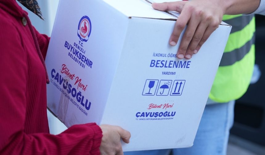 Denizli Güncel Sağlık Büyükşehir Bülent Nuri Çavuşoğlu Beslenme Desteği Ilkokul 3. Ve 4. Sınıflar