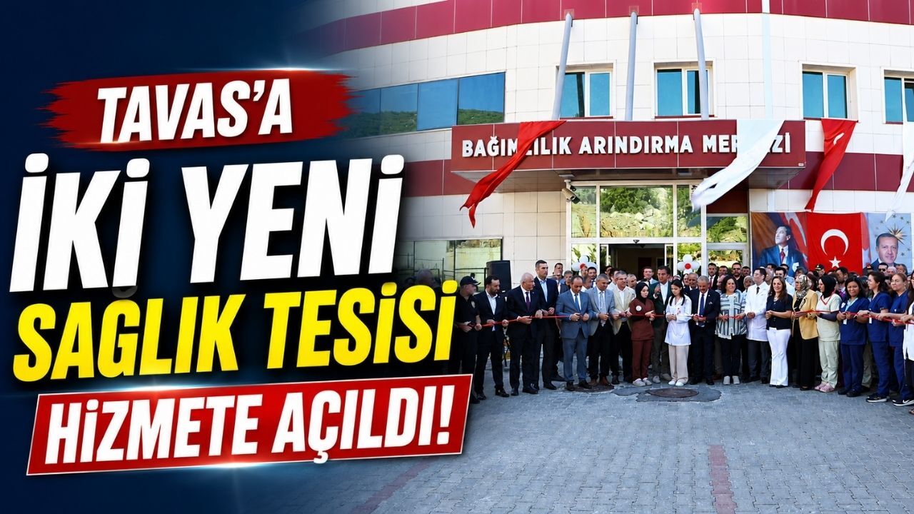 Tavas Devlet Hastanesi'nde Bağımlılık Arındırma Merkezi Açıldı